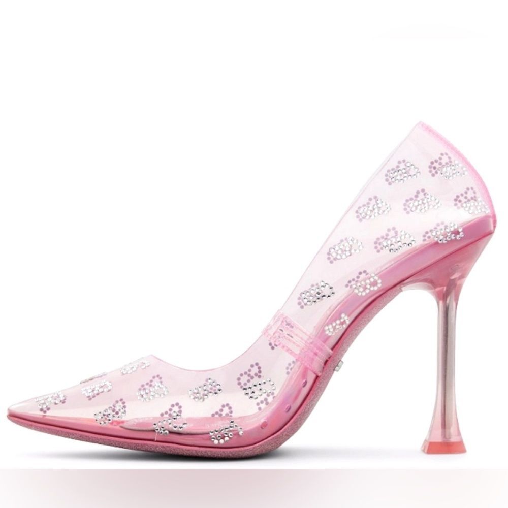 Brand new Aldo barbie Barbietessy -660 medium pink rose size 7 heels shoes BNIB - Picture 3 of 6